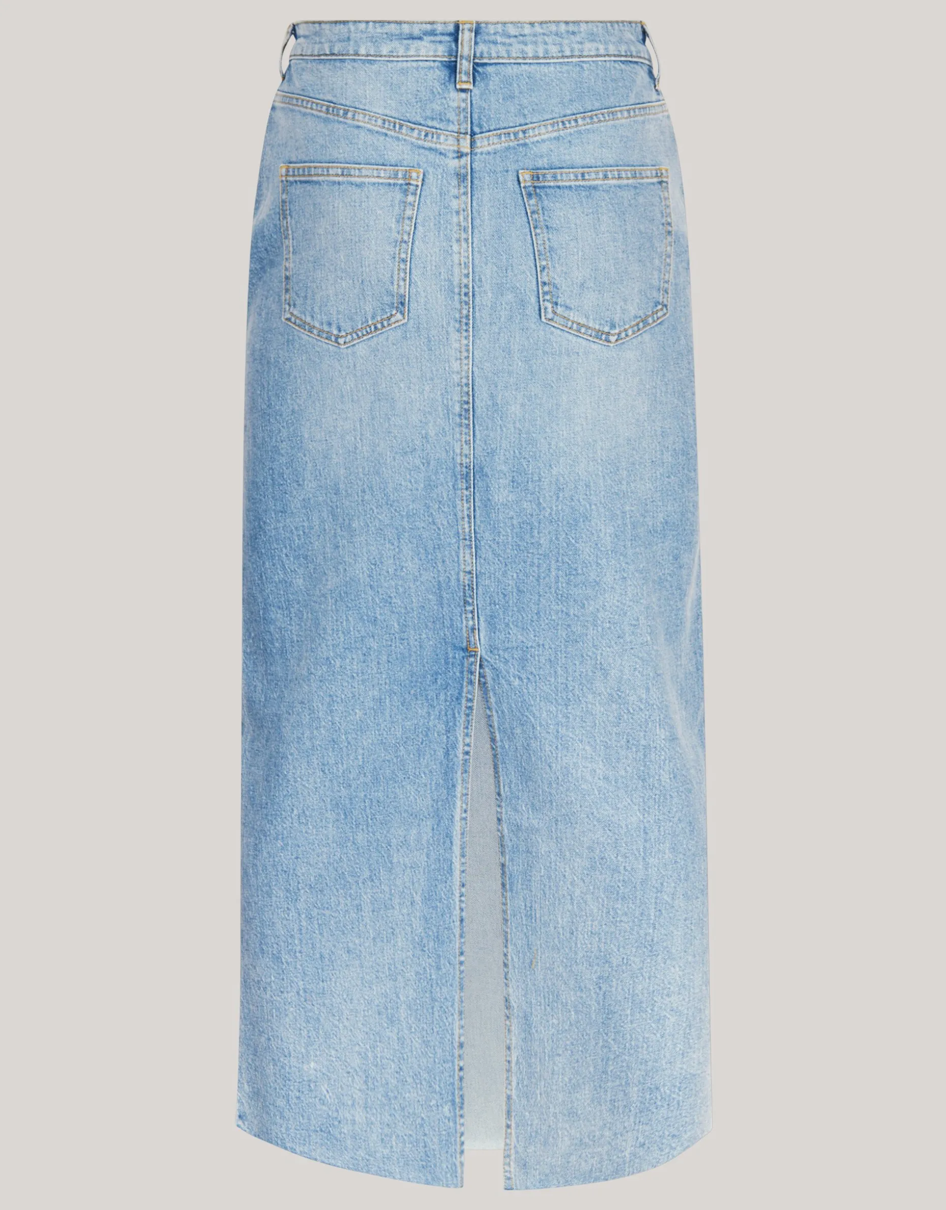 Denim Midi Rok