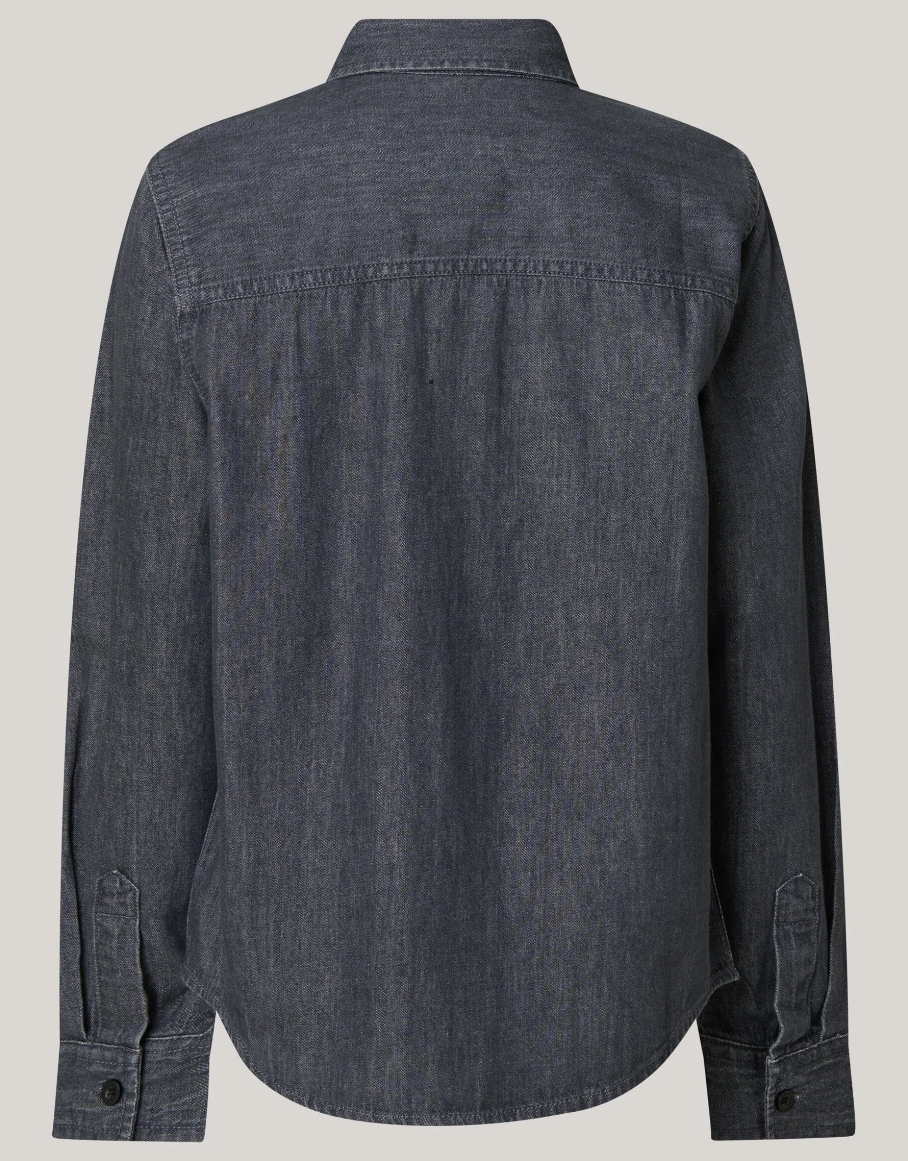 Denim Overhemd Donkergrijs