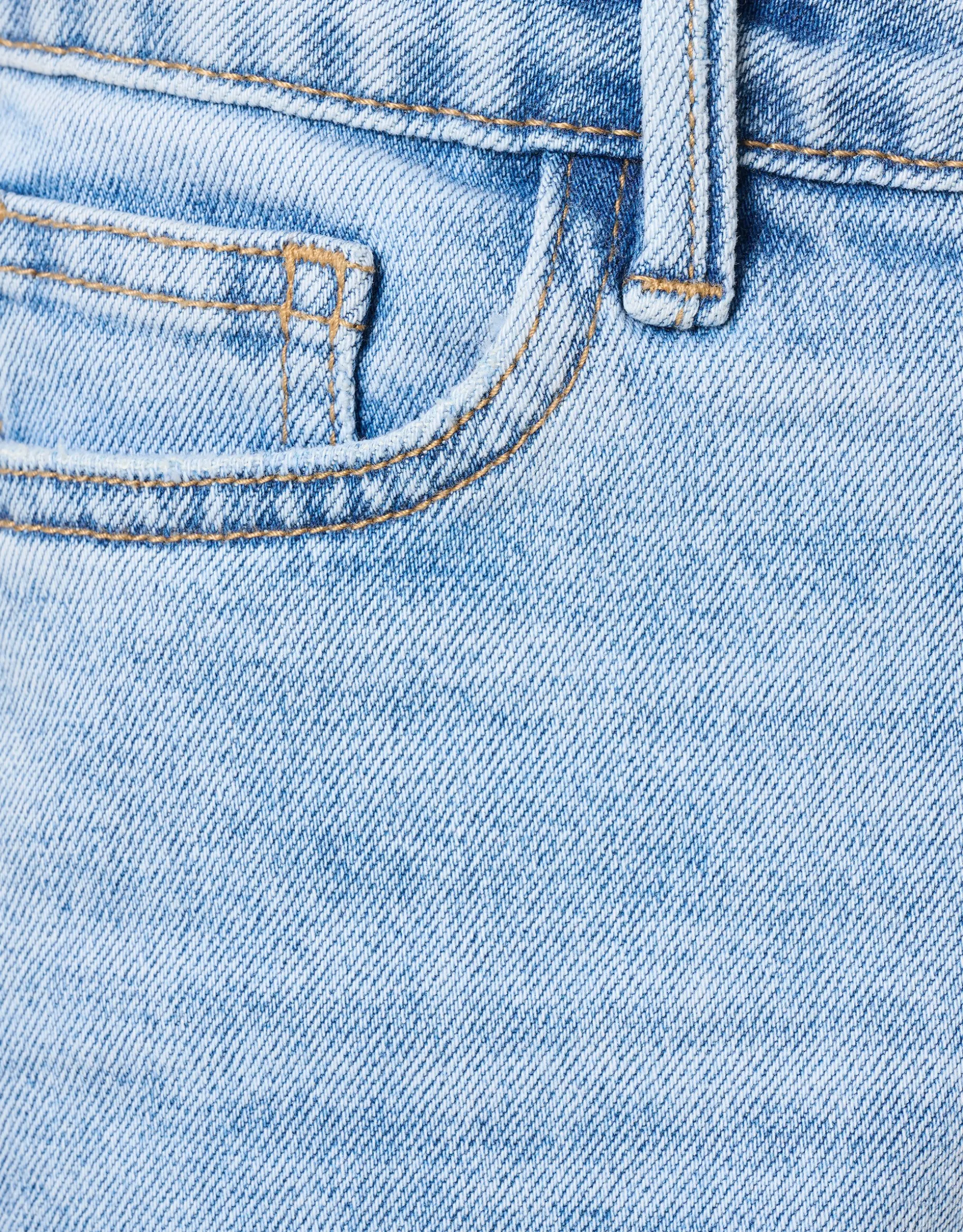 Denim Short Lichtblauw