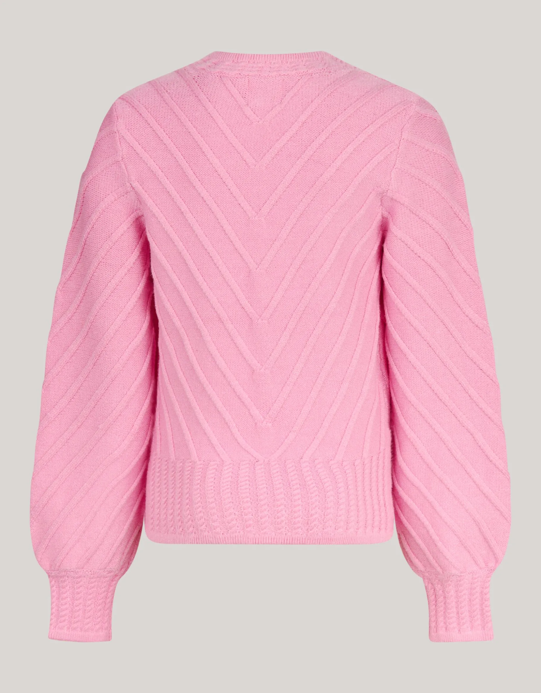 Diagonaal Trui Roze