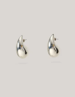 Drop Shape Oorbellen Zilver