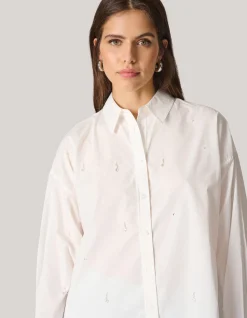 Embellished Blouse Wit