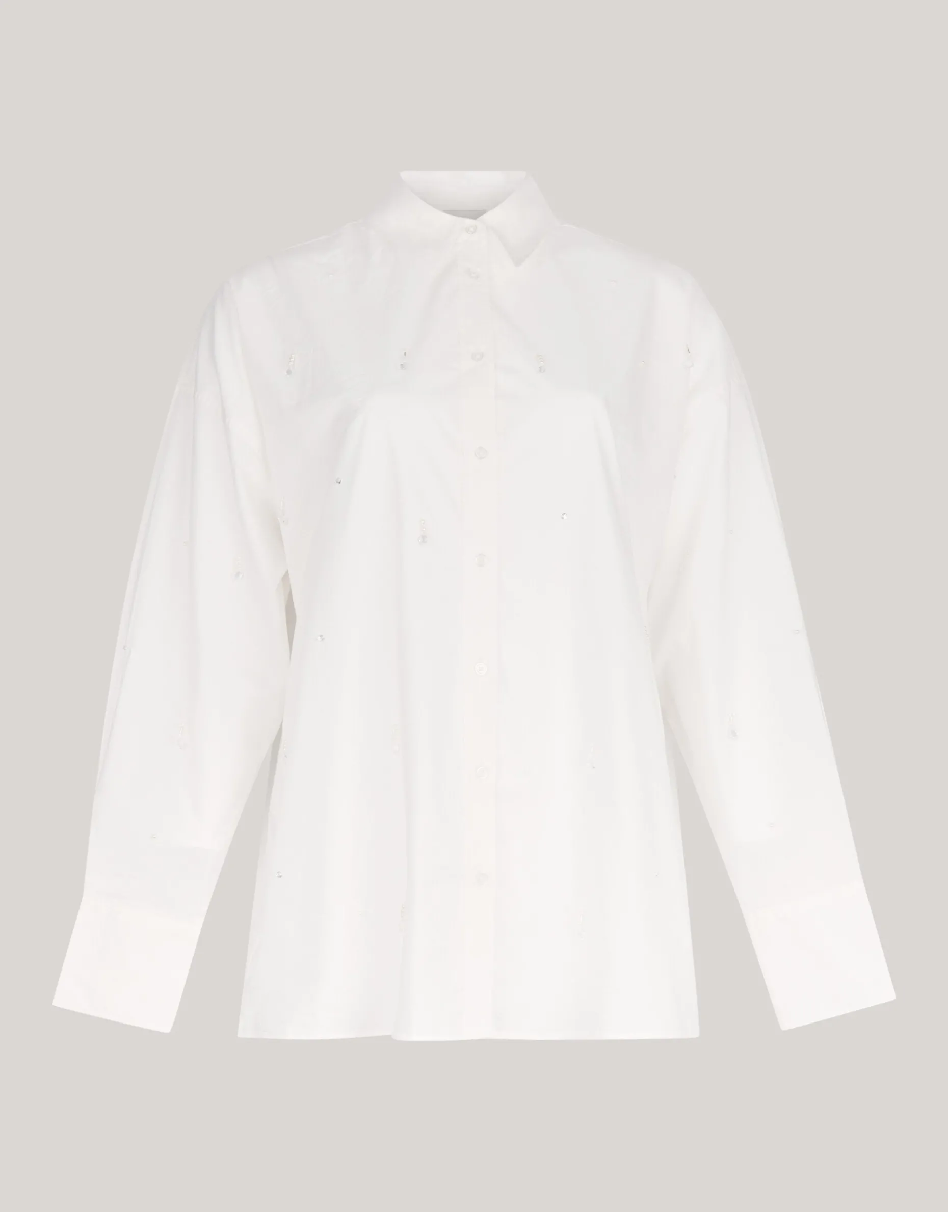 Embellished Blouse Wit