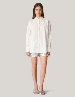 Embellished Blouse Wit