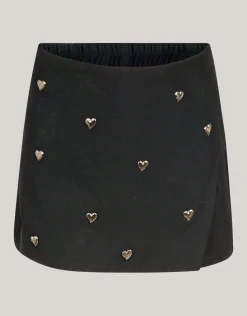 Embellished Skort Zwart