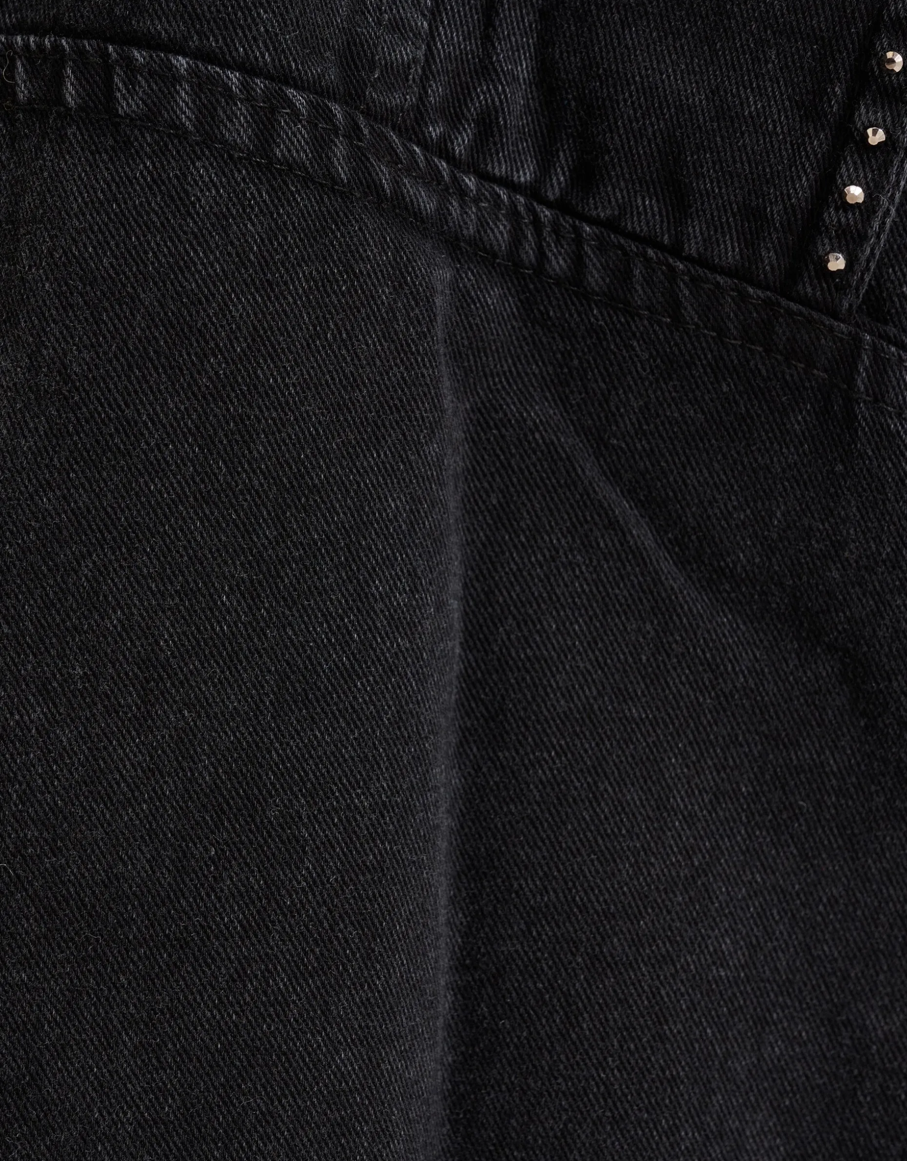 Embroidery Gilet Donkergrijs