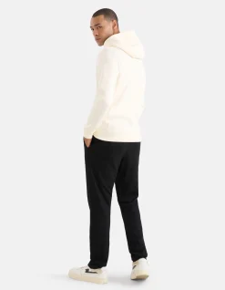 Embroidery Hoodie Gebroken Wit