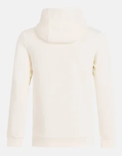 Embroidery Hoodie Gebroken Wit
