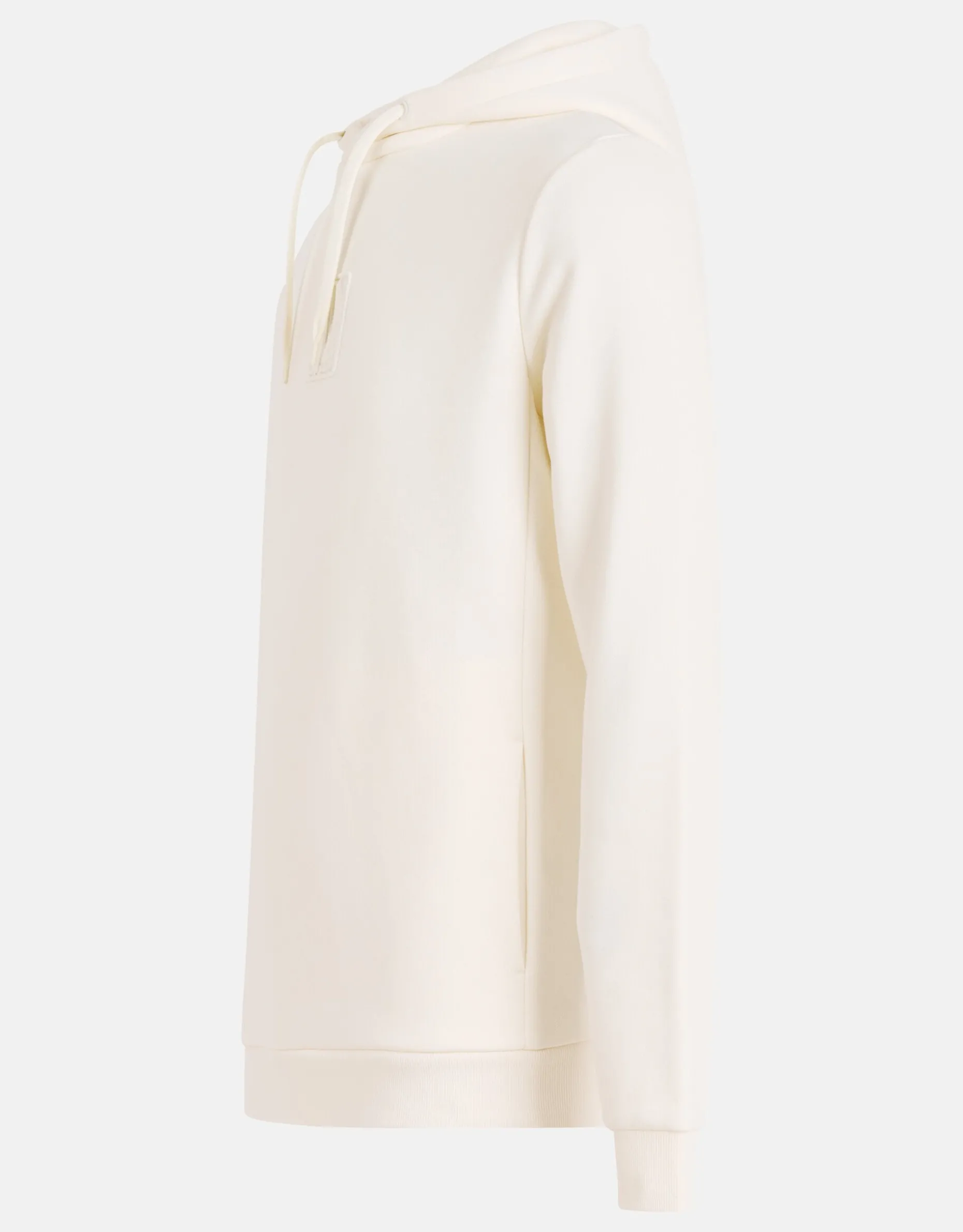 Embroidery Hoodie Gebroken Wit