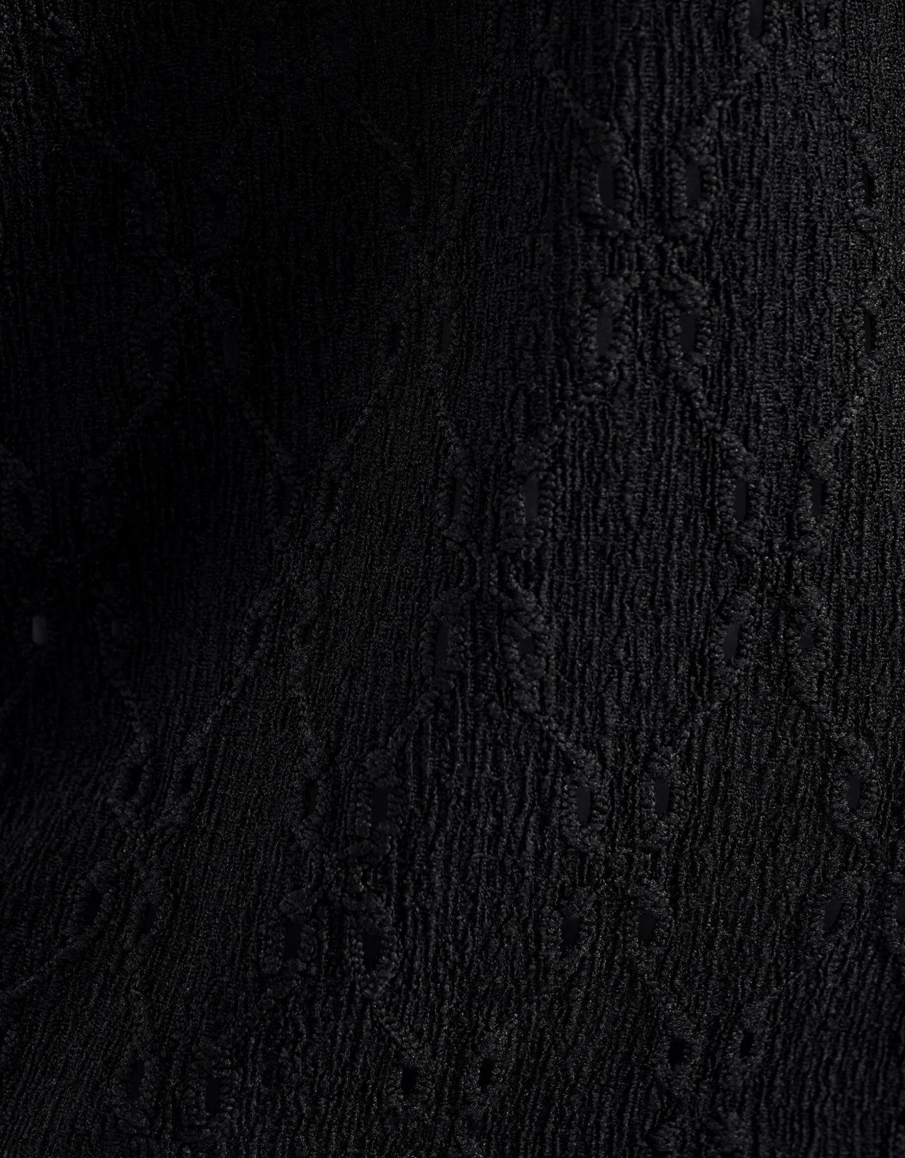 Embroidery Longsleeve Zwart
