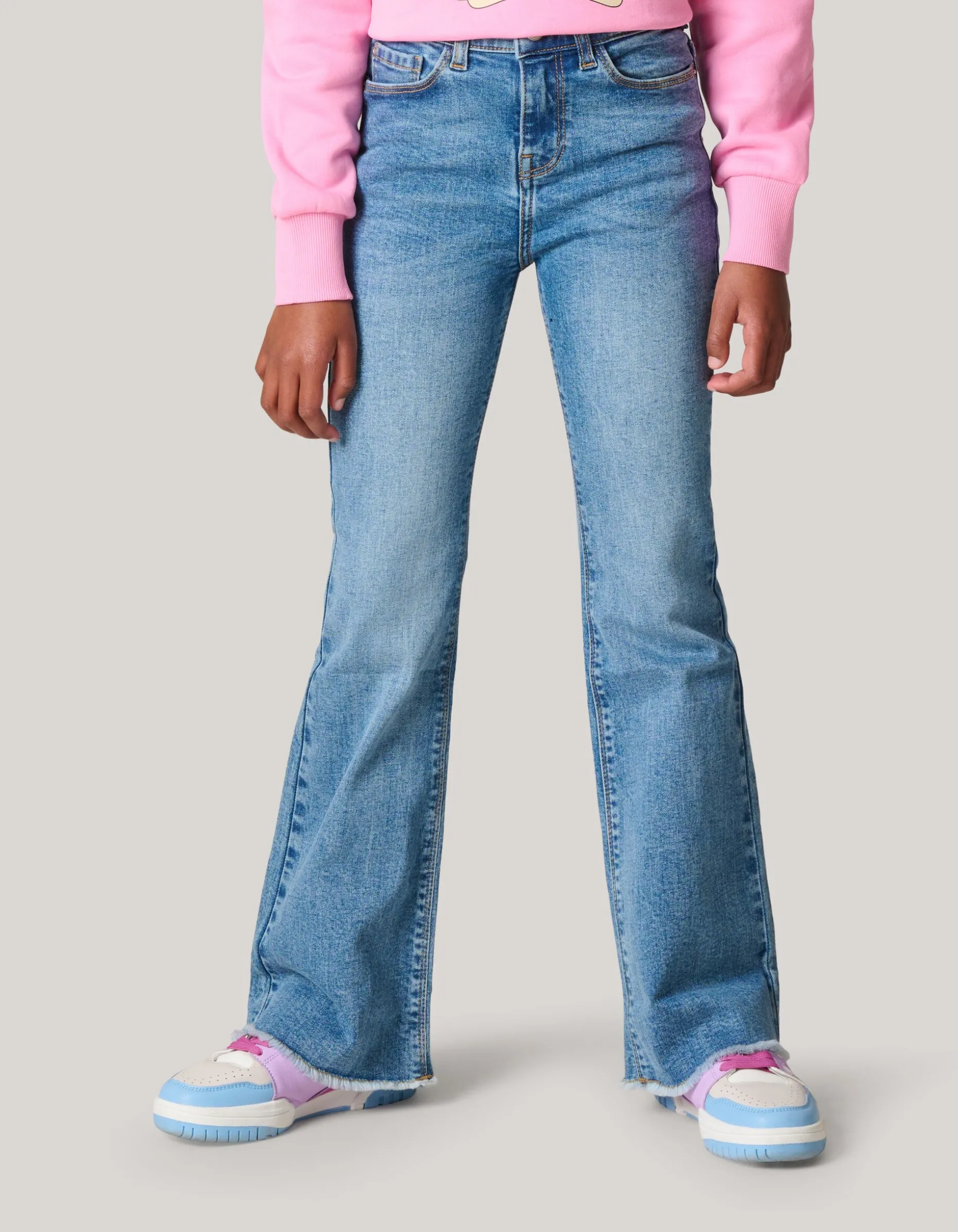 Flared Fit Jeans Mediumstone