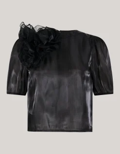 Flower Top Zwart