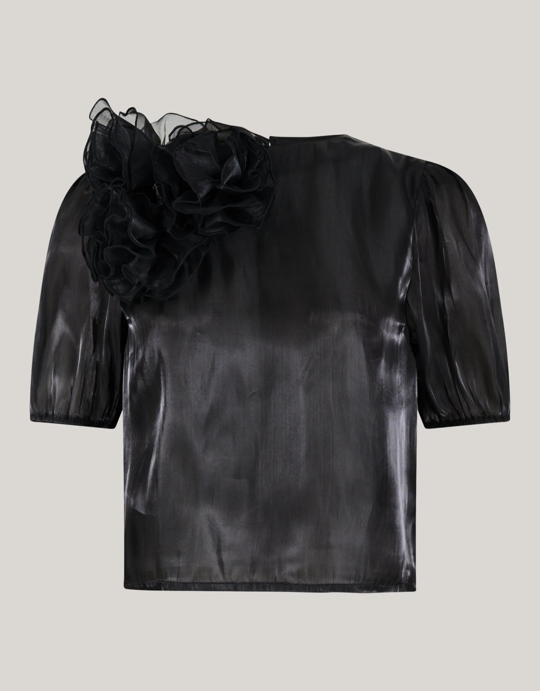 Flower Top Zwart