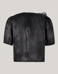Flower Top Zwart
