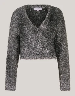 Fluffy Vest Zilver