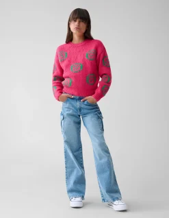 Fun Smile Trui Roze