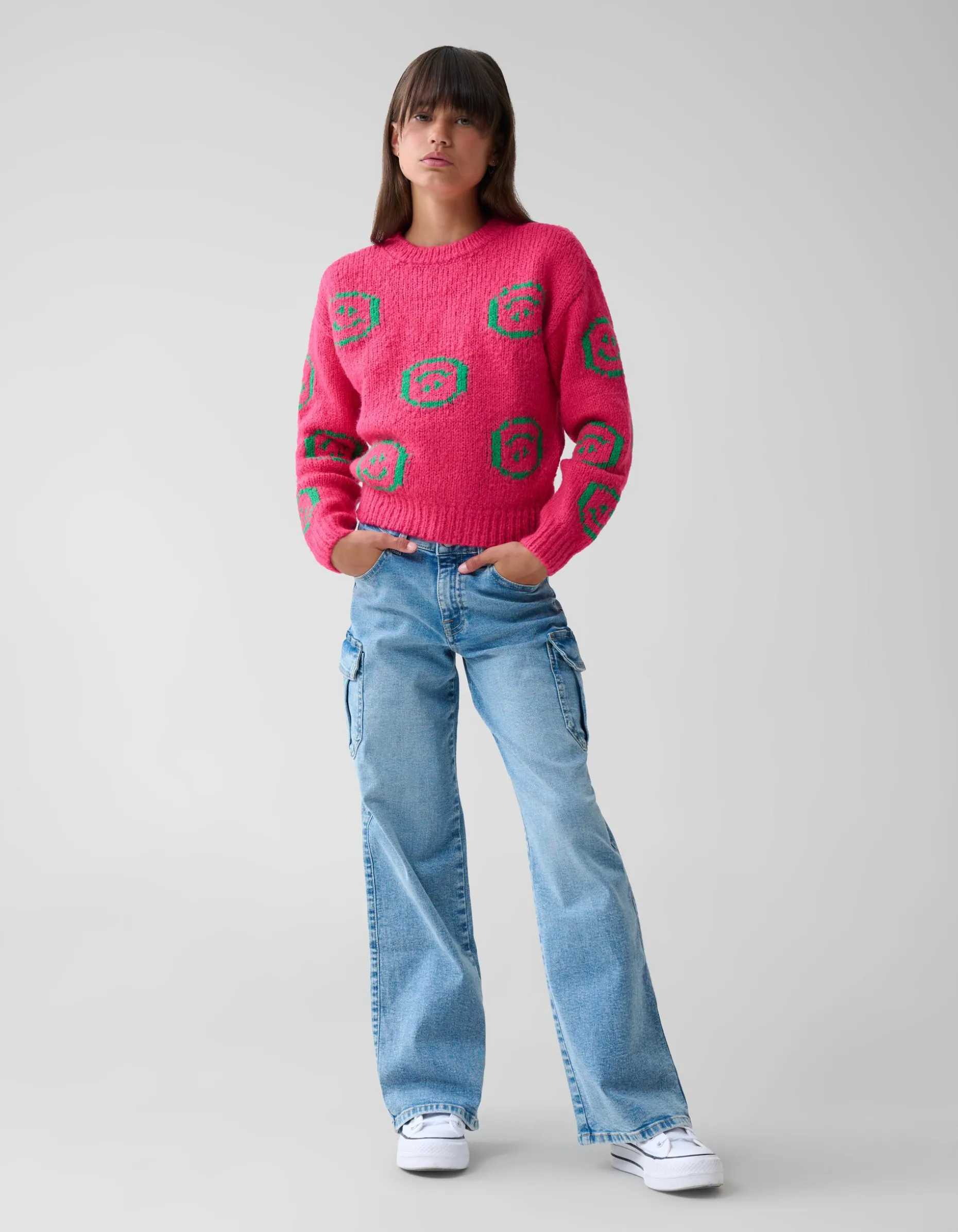 Fun Smile Trui Roze