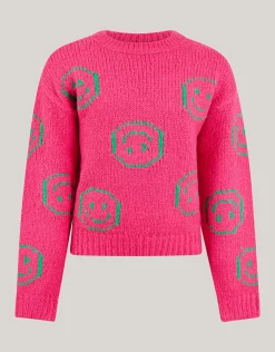 Fun Smile Trui Roze