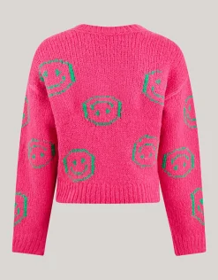Fun Smile Trui Roze