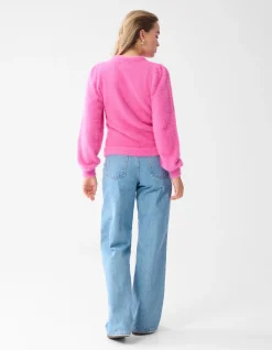 Furry Trui Roze