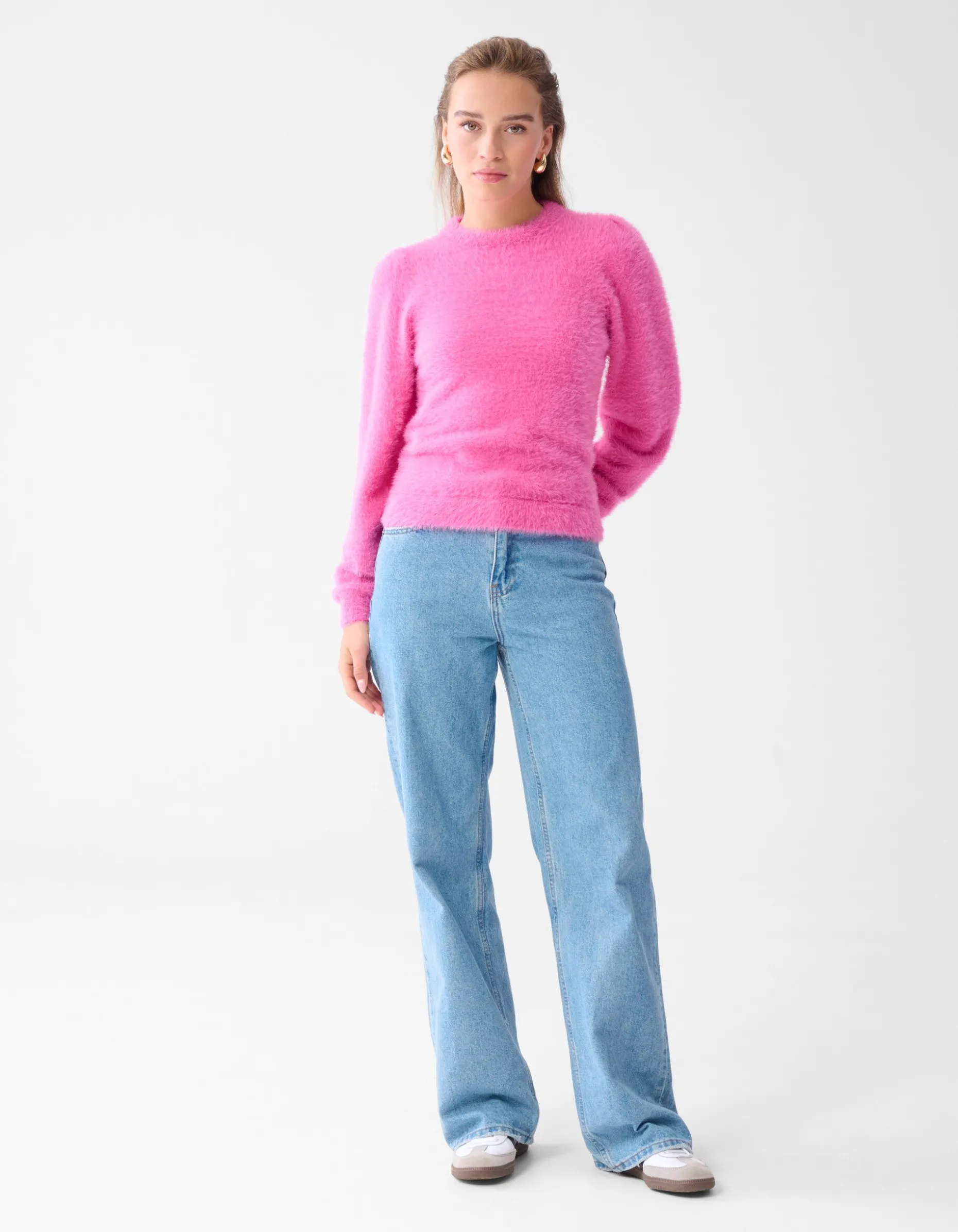 Furry Trui Roze