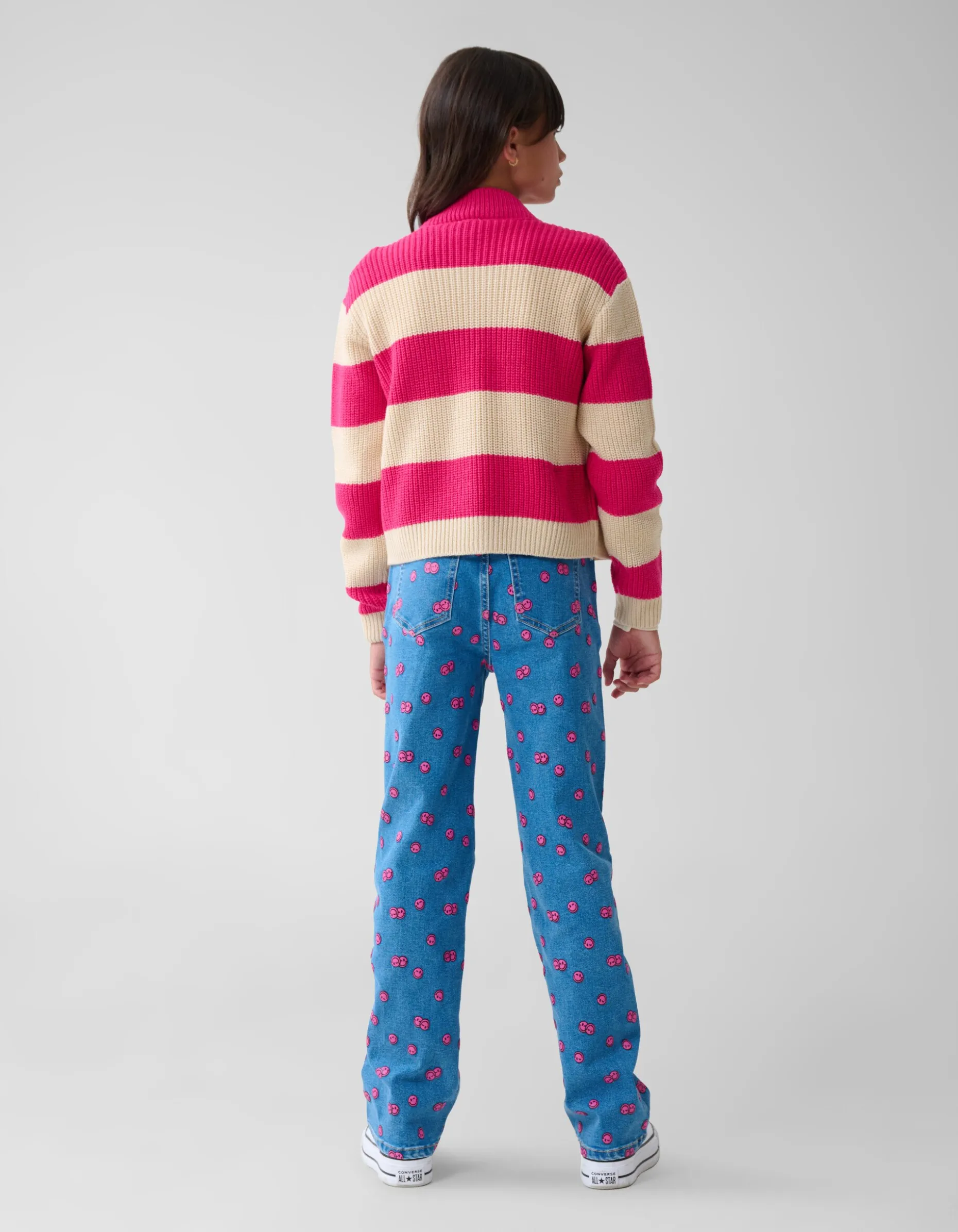 Gestreept Vest Roze