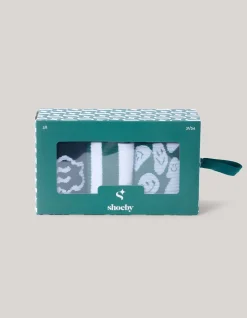 Giftbox Sokken Donkergroen