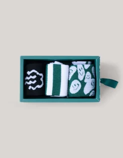 Giftbox Sokken Donkergroen