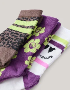Giftbox Sokken Paars