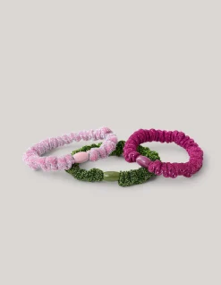 Glitter Elastiek Set Meerkleurig