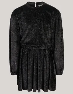 Glitter Jurk Zwart