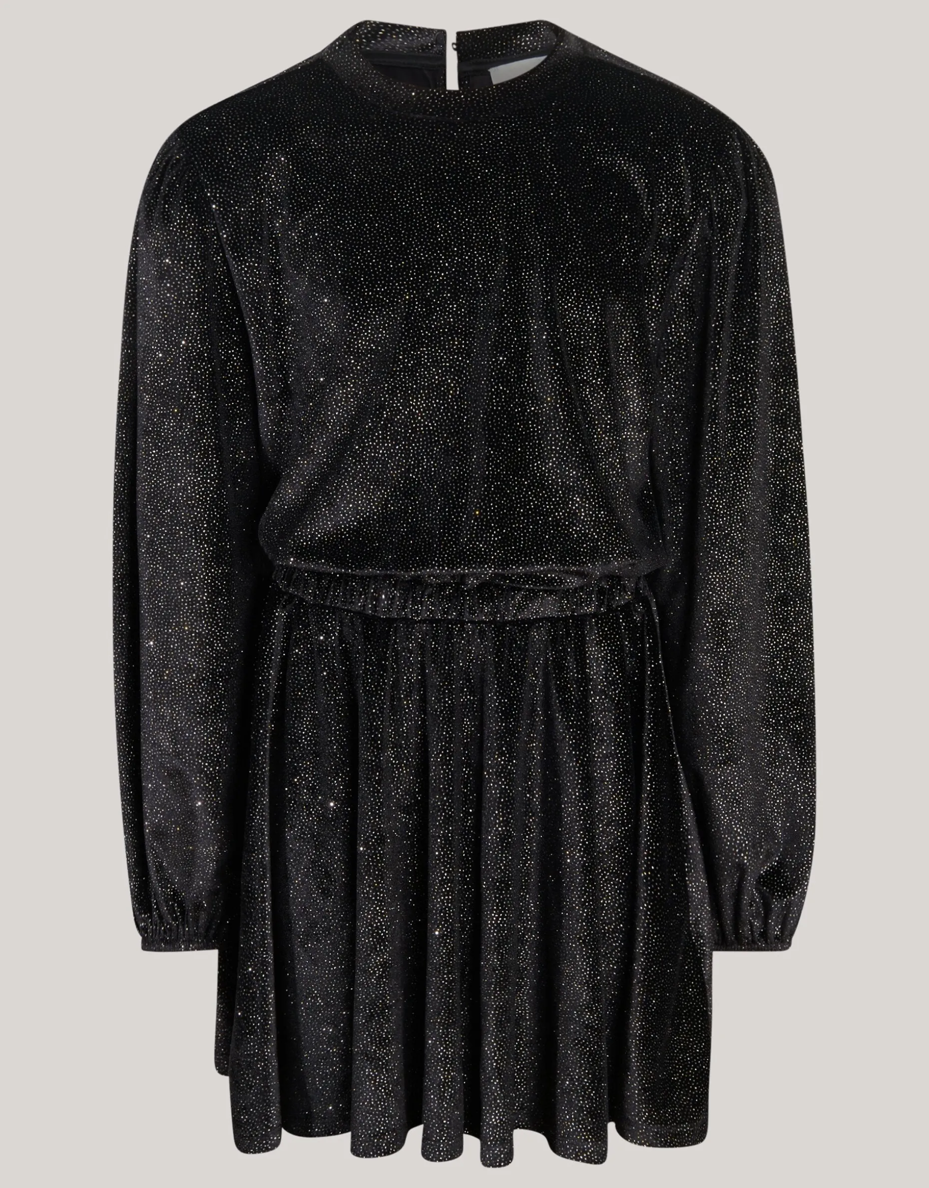 Glitter Jurk Zwart