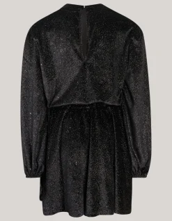 Glitter Jurk Zwart