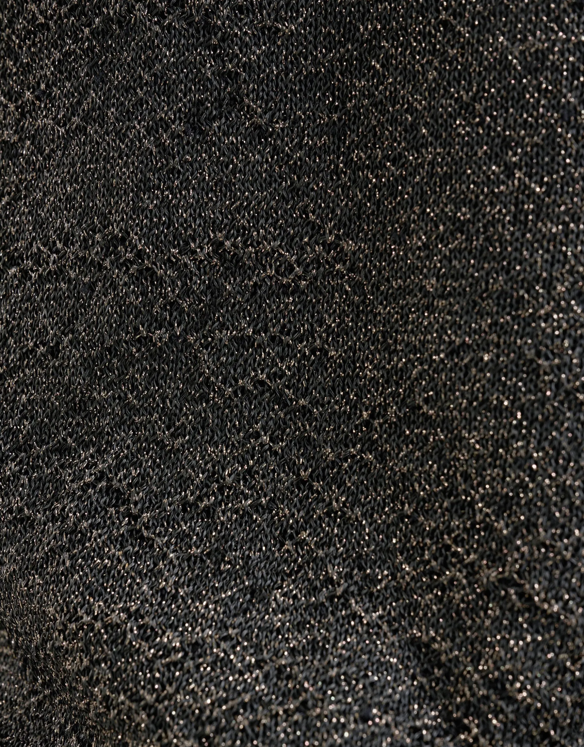 Glitter Trui Zwart