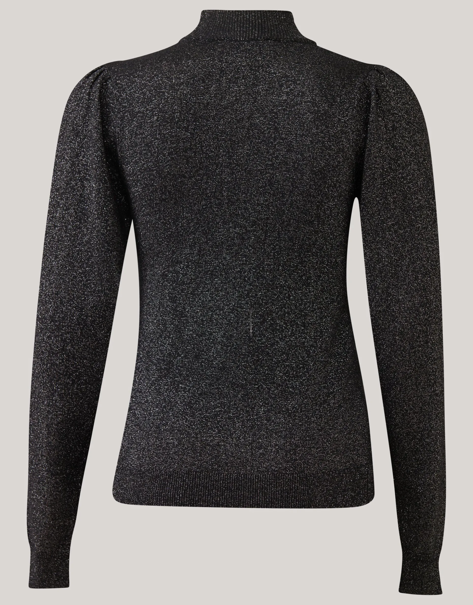 Glitter Trui Zwart