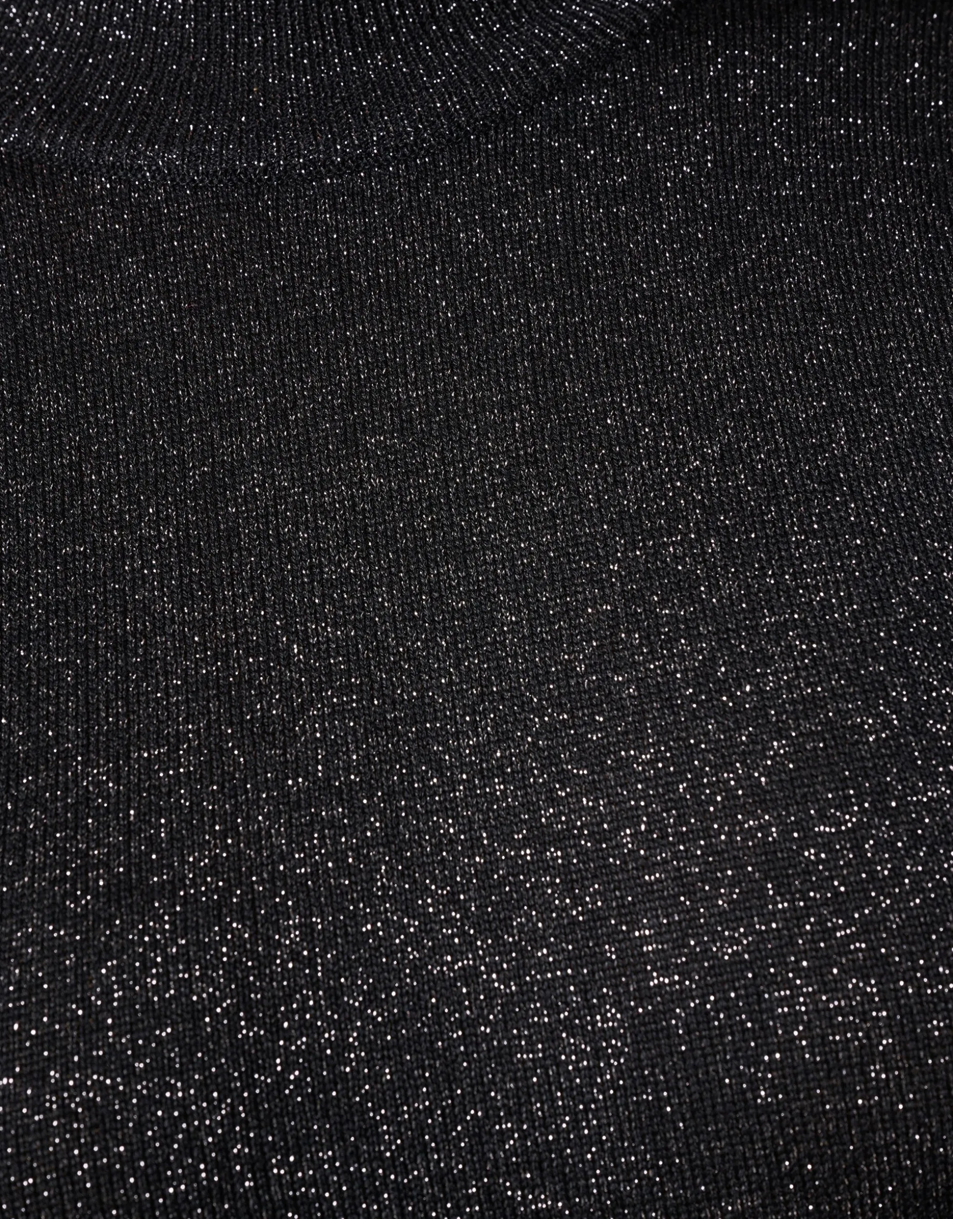 Glitter Trui Zwart