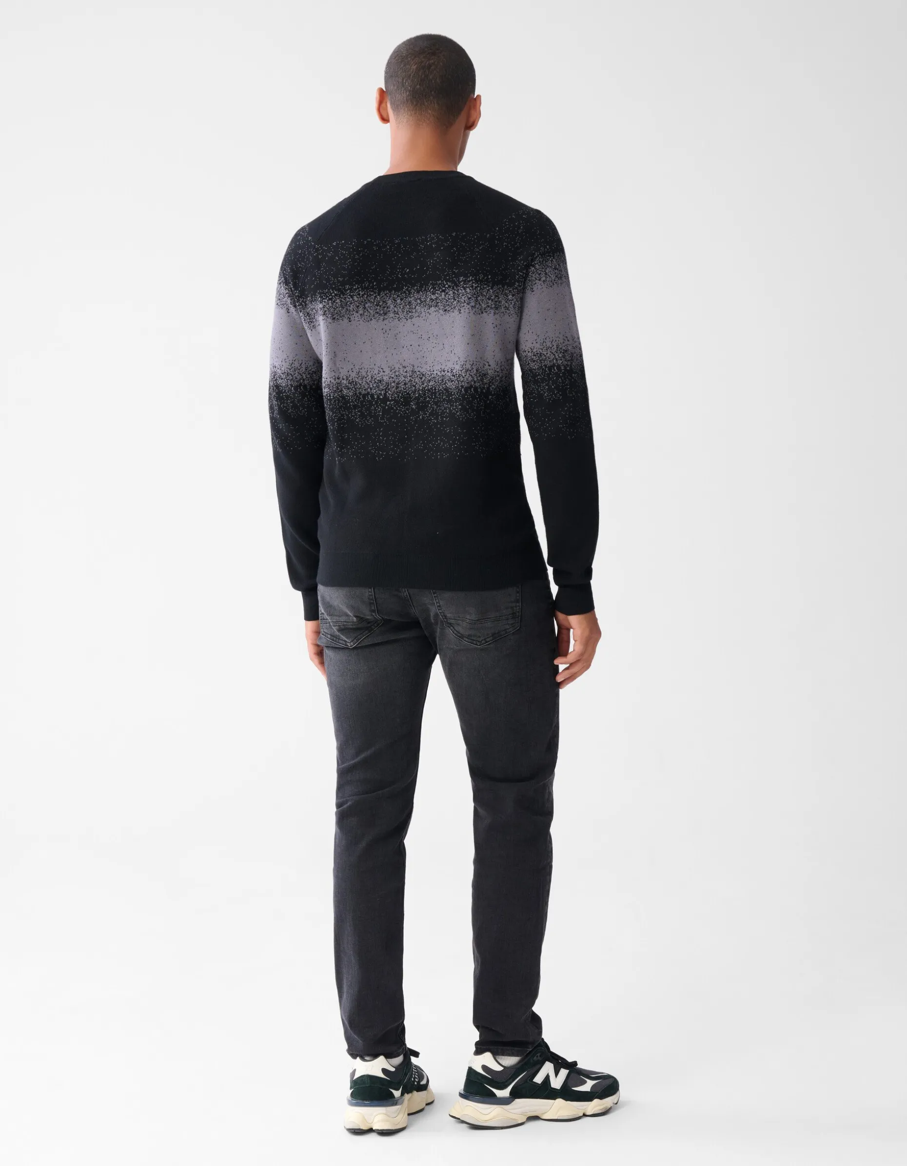 Gradient Trui Zwart