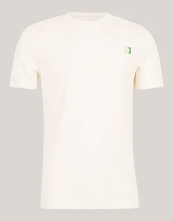 Gradient T-shirt Gebroken Wit