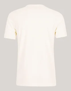 Gradient T-shirt Gebroken Wit