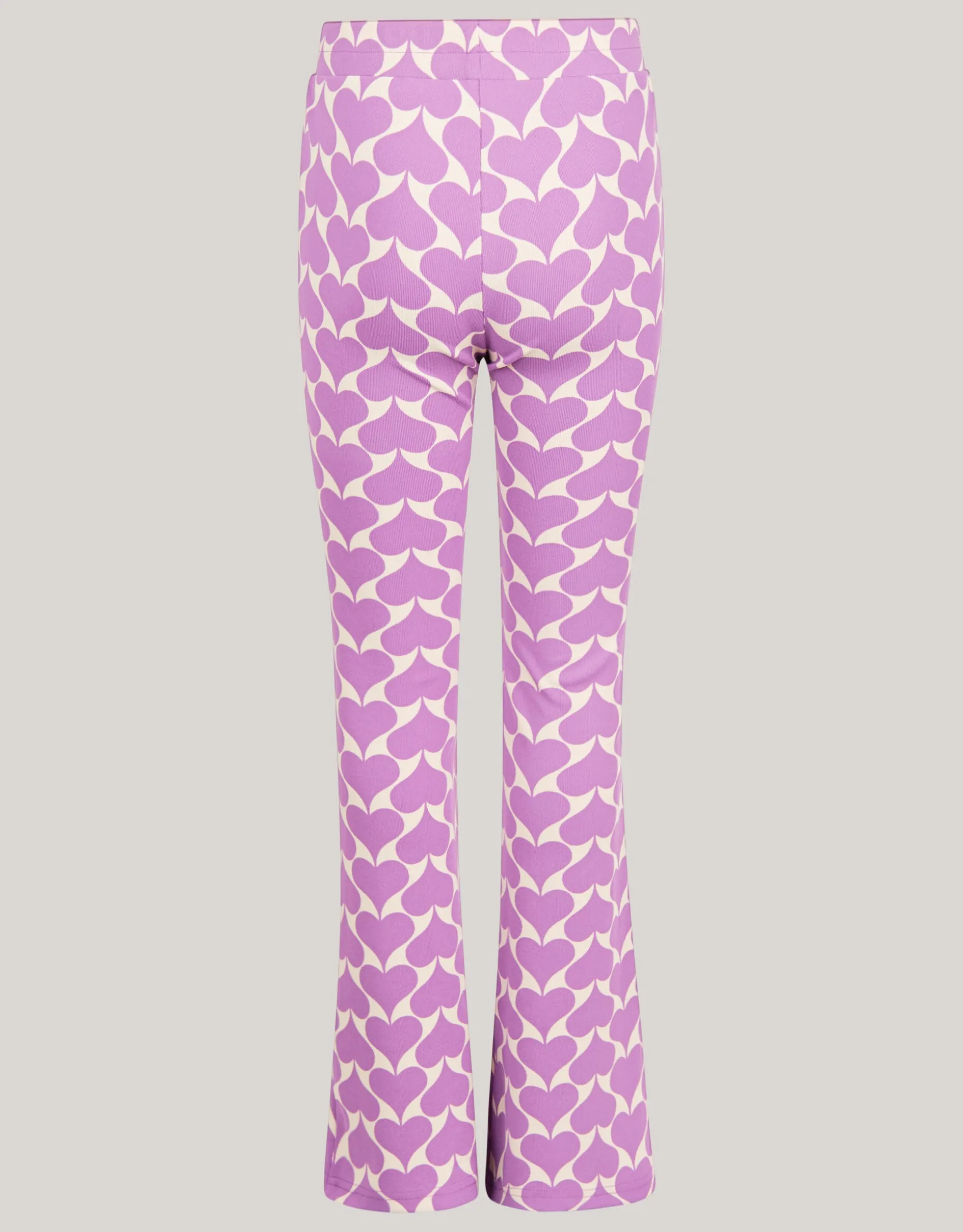Graphic Heart Split Flair Paars