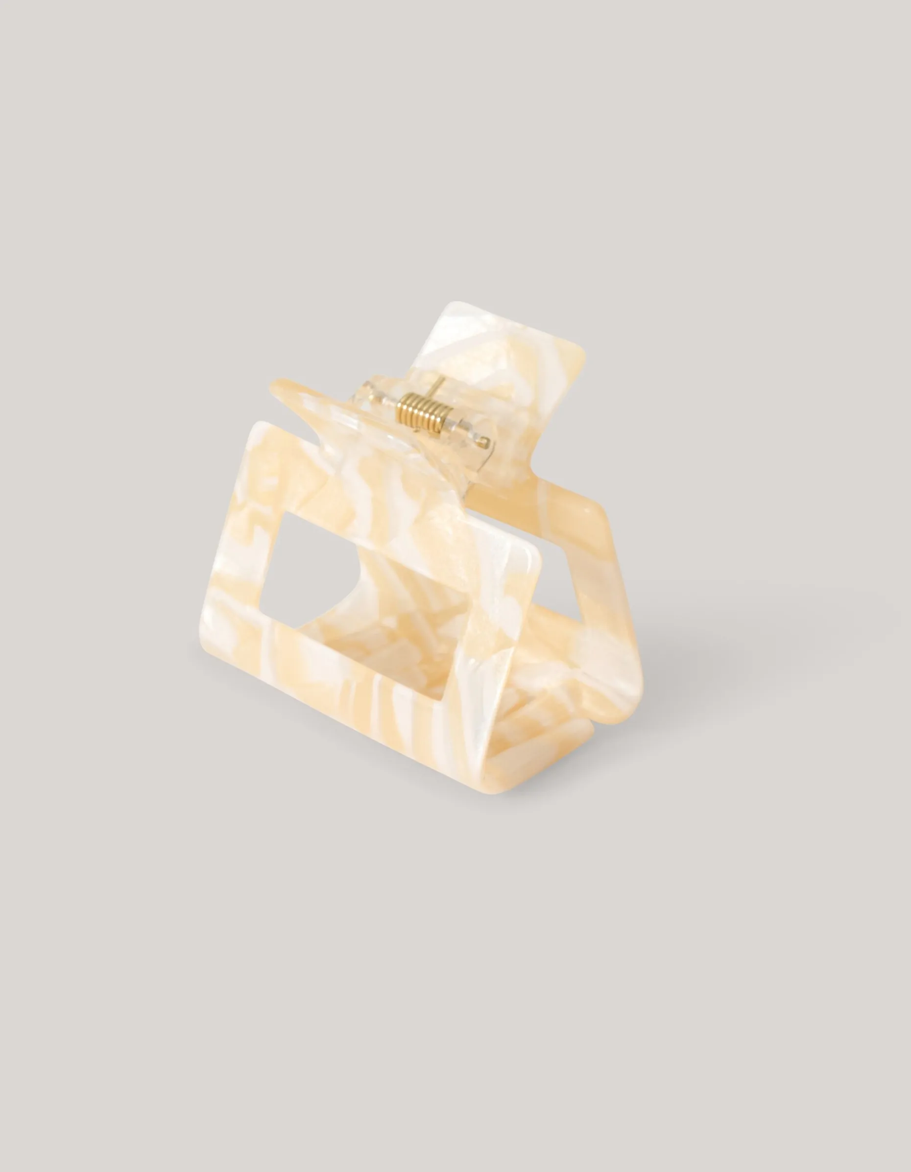 Haarclip Beige