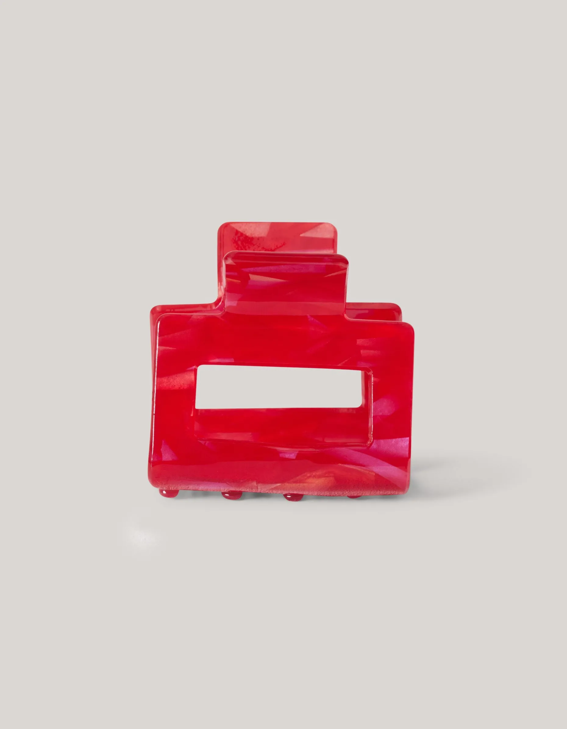 Haarclip Rood