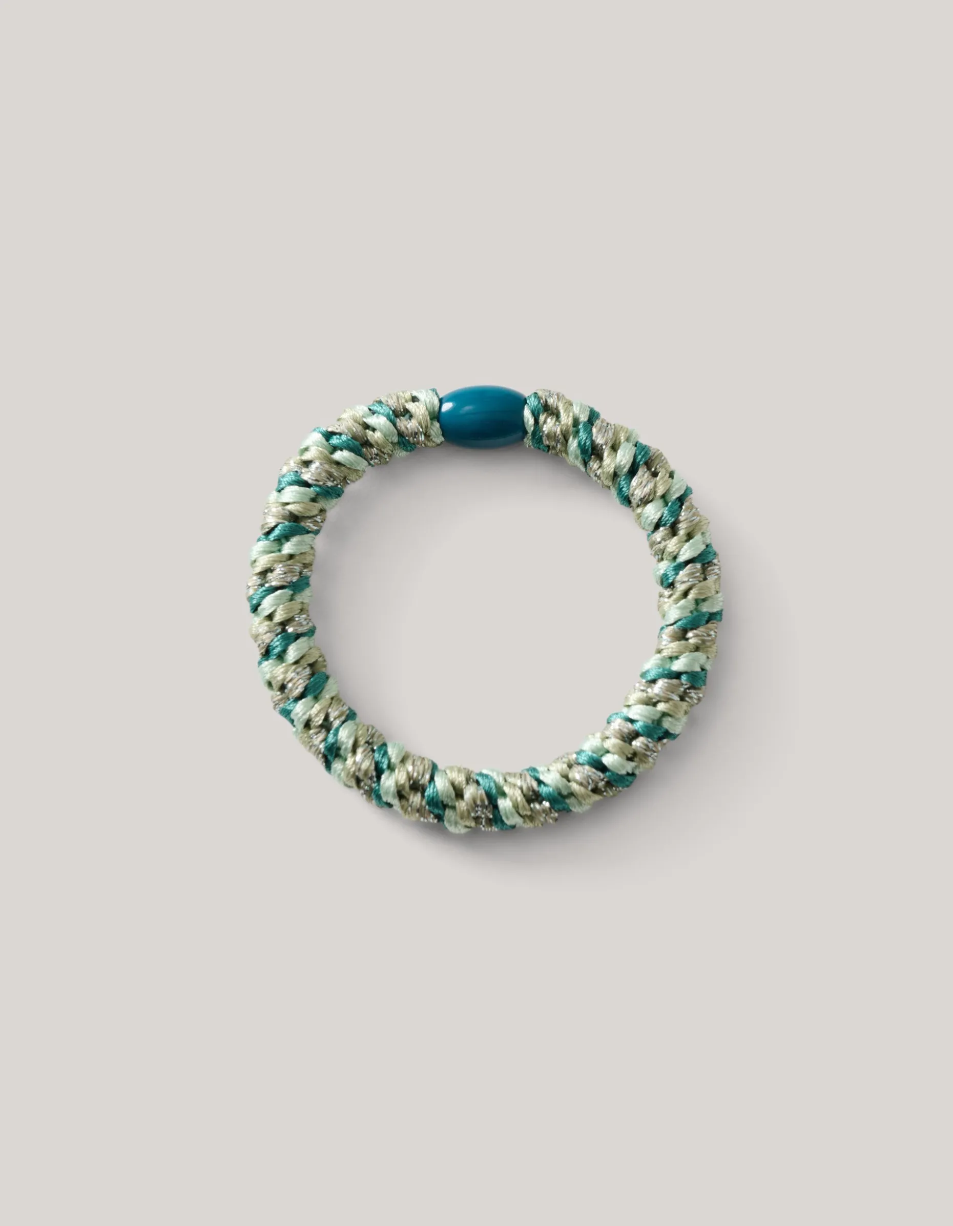 Haarelastiek Lurex Groen