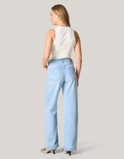 Halter Top Gebroken Wit