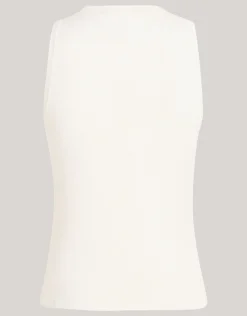 Halter Top Gebroken Wit