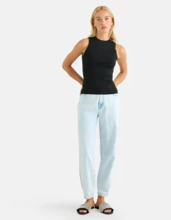 Halter Top Zwart