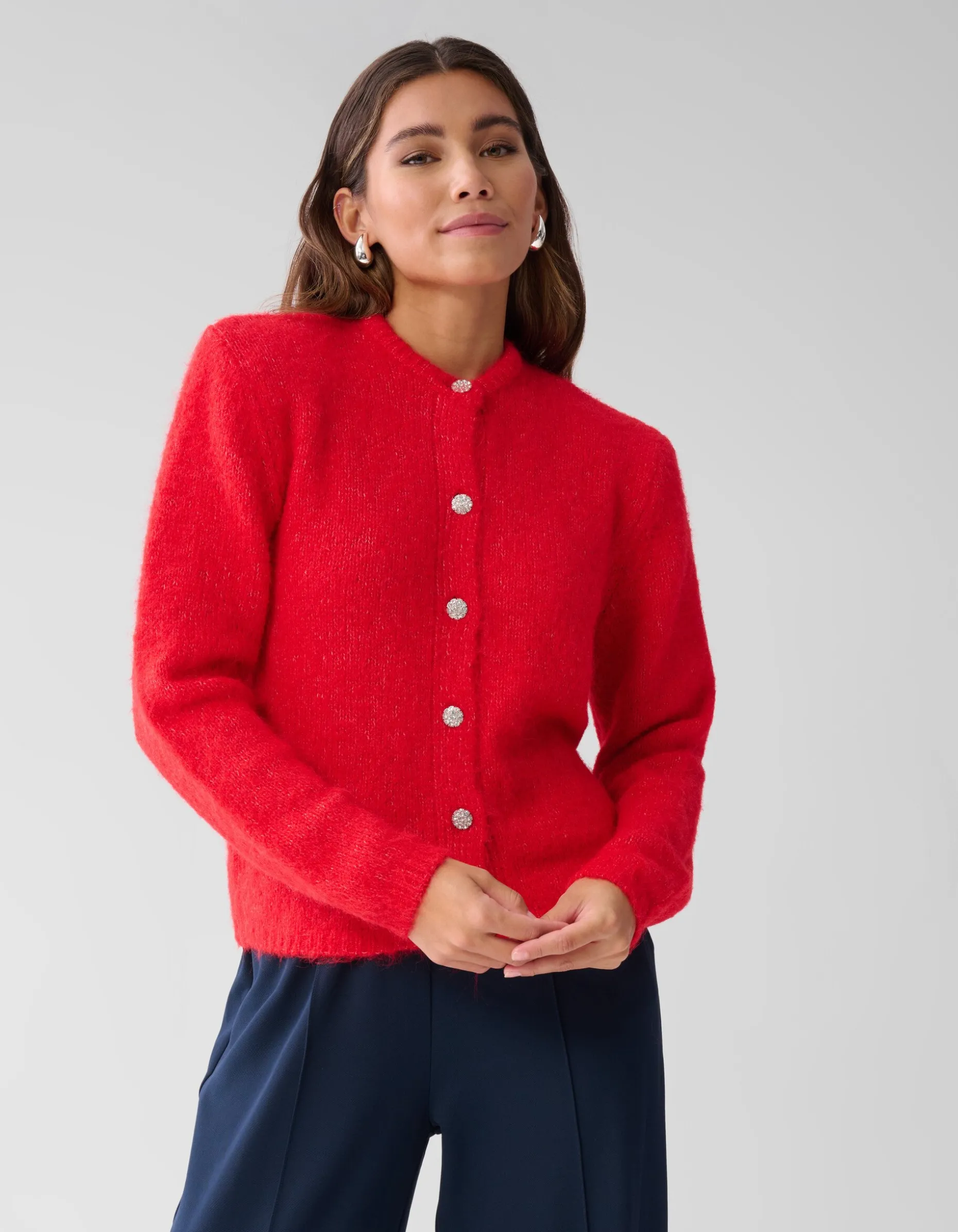 Harig Vest Rood