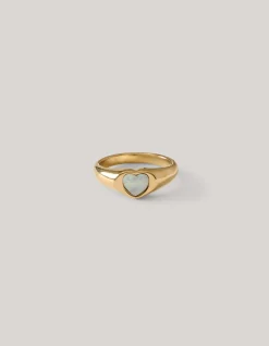 Hart Ring Goud