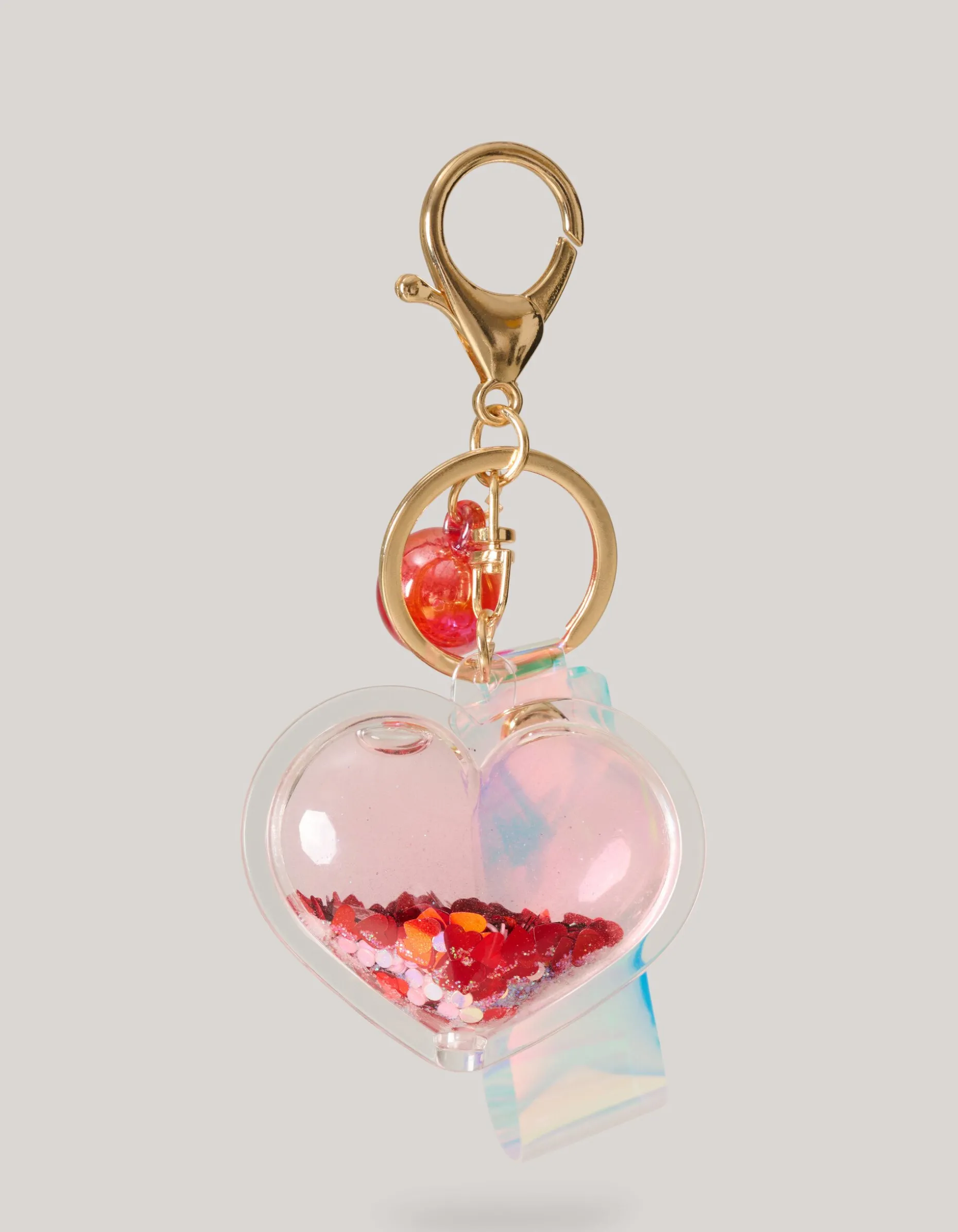 Hart Sleutelhanger Rood