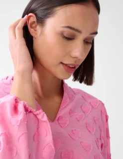 Heart Blouse Roze